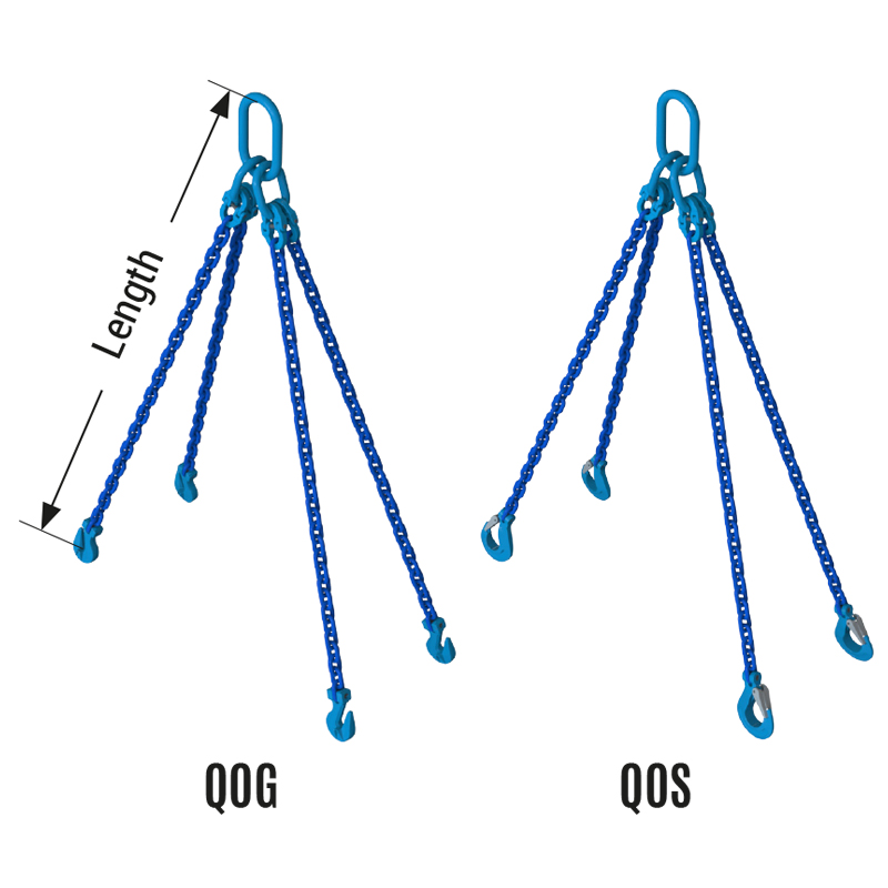 Chain Slings — Quadruples - G80